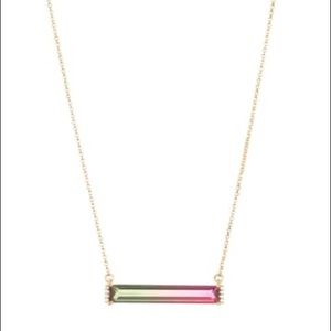 NWT Kate Spade Geo Gems Mini Pendant Necklace